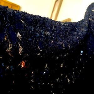 Beautiful Navy Blue Evening Dress